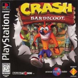 Crash Bandicoot PS1 Cover