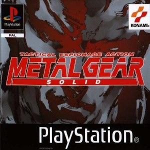 Metal Gear Solid PS1 Cover