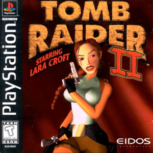Tomb Raider 2 PS1 Cover